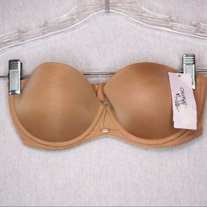 Calvin Klein Naked Glamour Strapless Push Up Bra